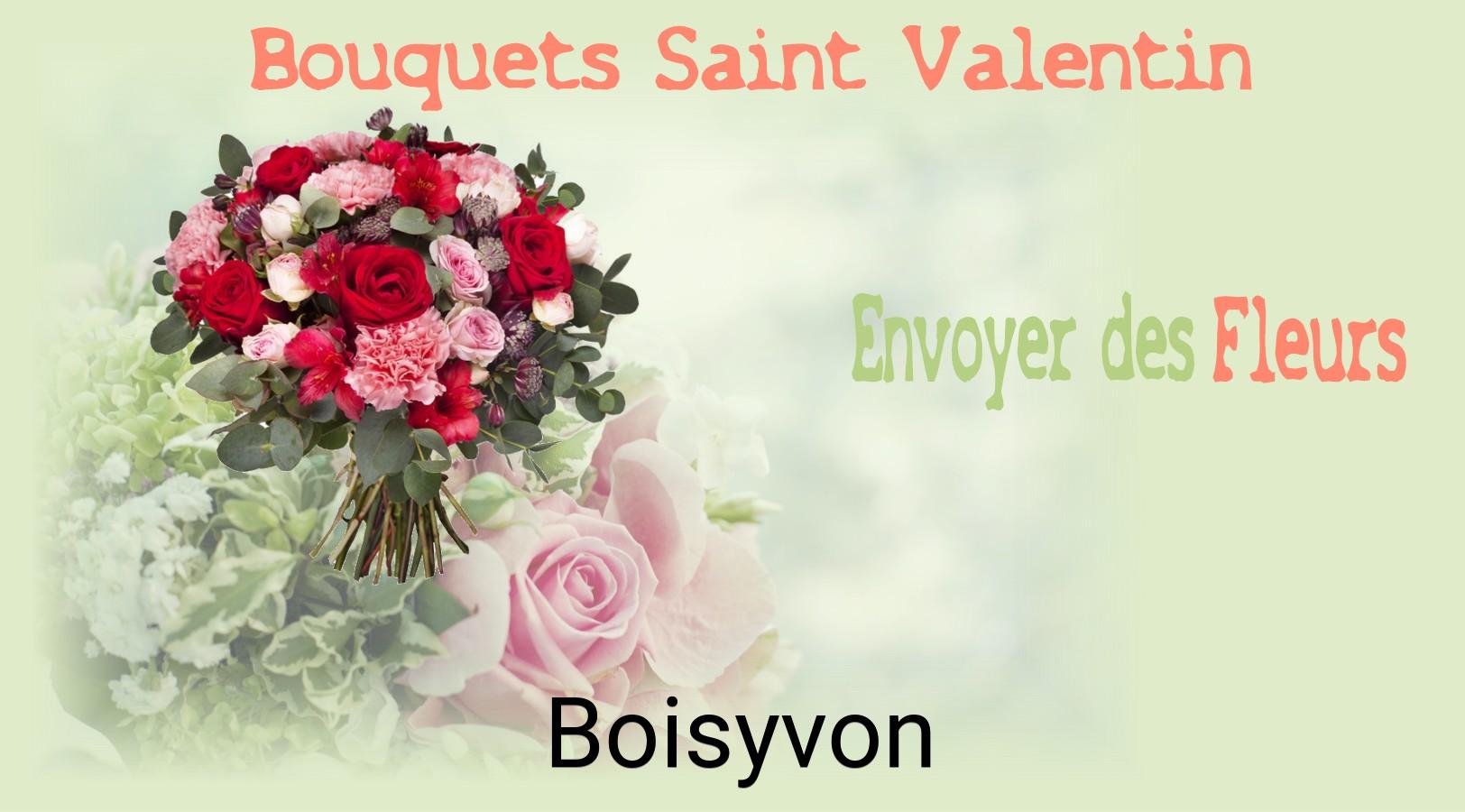 Roses de Saint-Valentin livrées à Boisyvon